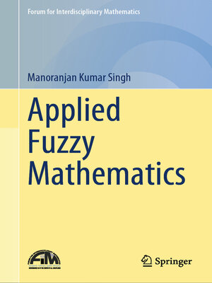 cover image of Applied Fuzzy Mathematics